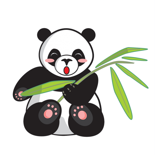 Panda, Animacinis Filmas, Mielas, Gyvūnas, Komiksai, Bambukas