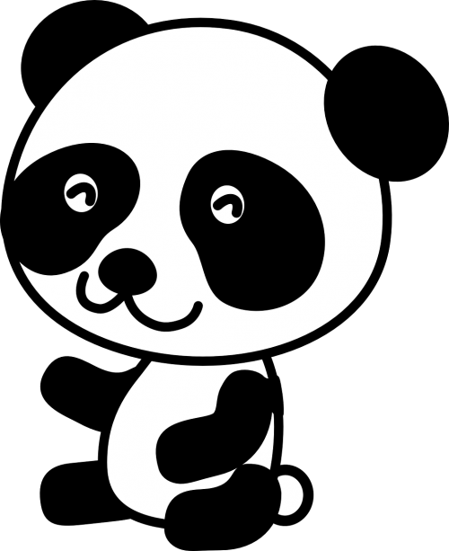 Panda, Turėti, Mielas, Kūdikis, Gyvūnas, Žinduolis, Nemokama Vektorinė Grafika