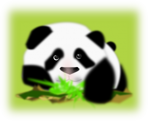 Panda, Turėti, Atgal, Balta, Veidas, Laukinė Gamta, Kinai, Žinduolis, Gyvūnas, Pūkuotas, Mielas, Kinija, Nemokama Vektorinė Grafika