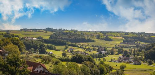 Panorama, Gamta, Kraštovaizdis, Austria, Vaizdas, Dangus, Debesys, Perspektyva