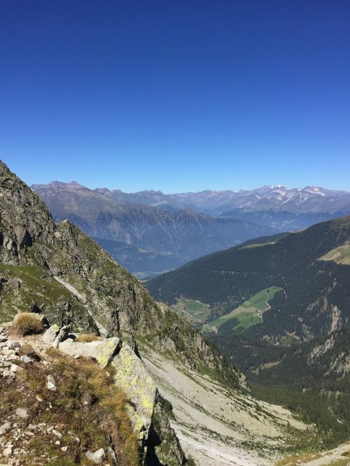 Panorama, Meranas, Kalnai, South Tyrol