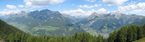 Panorama, Matrei, Rytų Tyrol, Kalnai