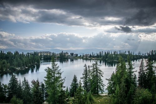 Panorama,  Pleso,  Aukštas Tatras,  Gamta,  Kraštovaizdis,  Kelionė,  Be Honoraro Mokesčio