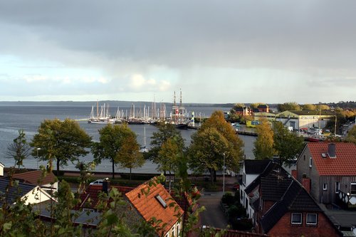 Panorama,  Miestas,  Eckernförde,  Baltijos Jūra,  Marina,  Uosto Motyvai