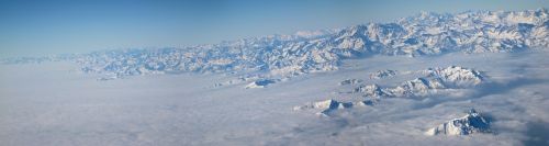 Panorama,  Debesys,  Kalnai,  Milanas,  Alpinis