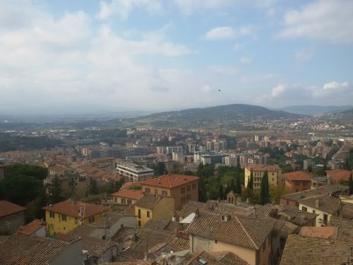 Peržiūros,  Miestas,  Perugia,  Italija,  Perugia Panorama