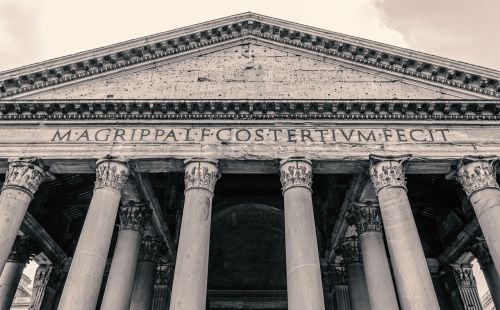 Panteonas, Italy, Kelionė