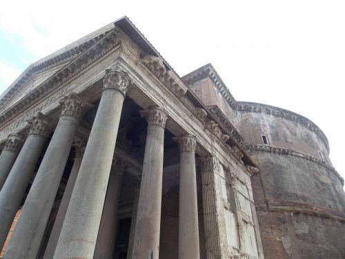 Panteonas, Italy, Roma, Architektūra, Romėnų, Paminklas