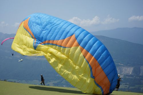 Paragliding, Annecy, Sportas, Skristi, Laisvalaikis, Hobis, Vėjas, Paragleris