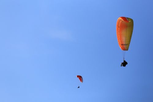Paragliding, Skristi, Sportas