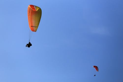 Paragliding, Skristi, Sportas