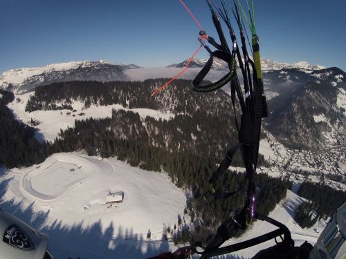 Paragliding, Kalnas, Kalnų Sportas