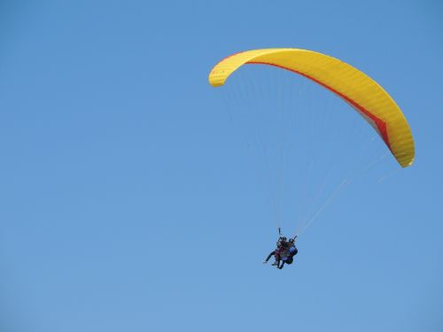 Paragliding, Sportas, Skristi, Dangus, Paragleris, Hobis, Nuotykių Ieškotojas