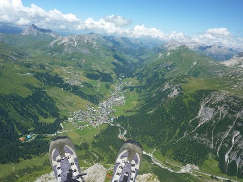 Paragliding, Oro Vaizdas, Lech Am Arlberg, Rüfikopf