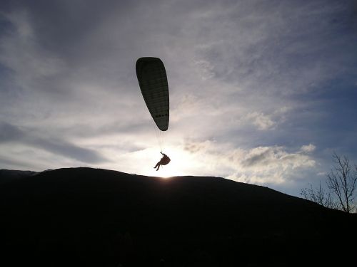 Paragliding, Kraštovaizdis, Sportas