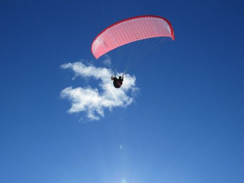 Paragliding, Laisvė, Parasailing, Skristi, Oro Sportas, Dangus