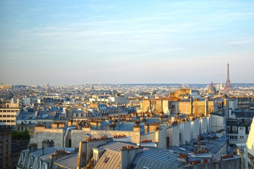 Paris, Miestas, Eifelio Bokštas, Diena, Panoraminis, Kapitalas