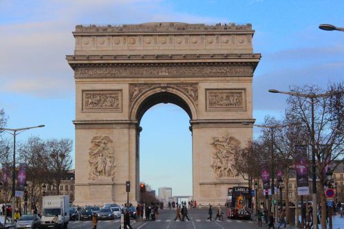 Paris, Vieta Charles De Gaulle, Pergalė, Miesto Panorama, Architektūra, Prancūzų Kalba