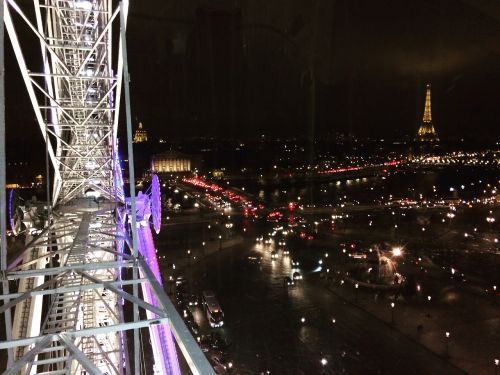Paris, Ferris Ratas, Naktis