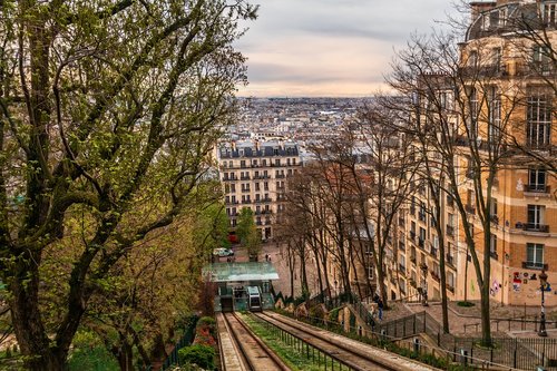 Paryžius,  Montmartre,  Prancūzija,  Peržiūrėti,  Perspektyva,  Panoraminis Vaizdas,  Miestas