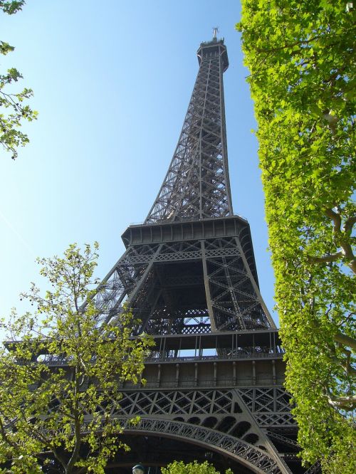 Paris, Eifelio Bokštas, Bokštas, France, Pavasaris