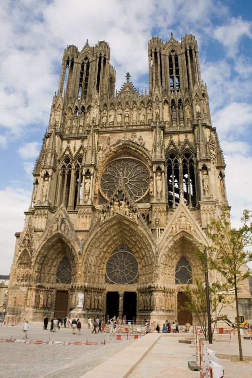 Paris, Notredame Katedra, Gotika