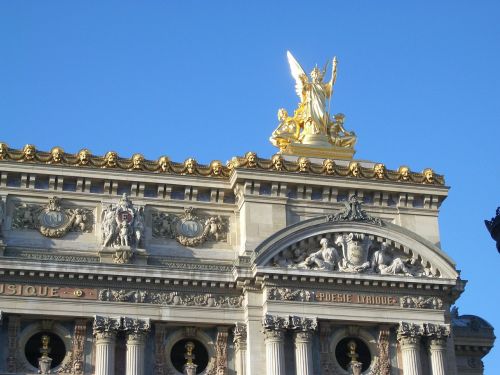 Paris, Opera, Pastatas, Menas, Architektūra