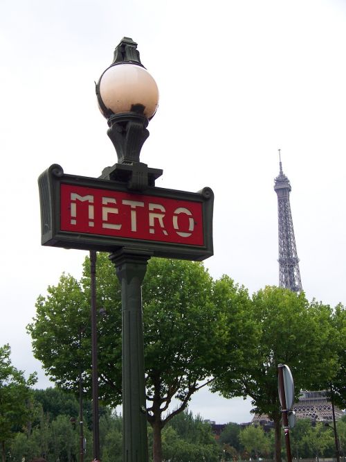 Paris, France, Metro, Eifelio Bokštas, Europa