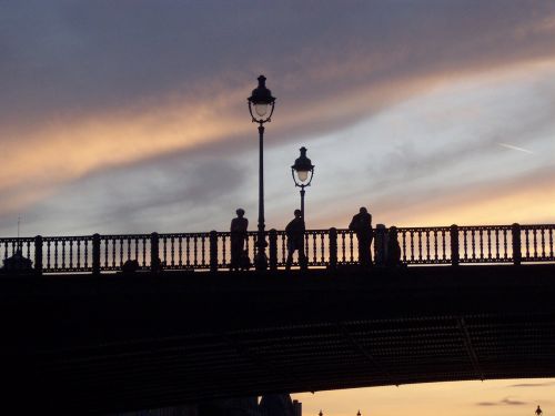 Paris, Tiltas, France, Architektūra, Miestas, Europa, Seine, Upė, Pont, Vaizdas, Vakaras, Lempa