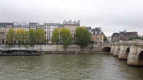 Paris, Senna, Pont Neuf, Vanduo, Tiltas, France, Kraštovaizdis, Vaizdas, Miesto, Upė, Paveldas