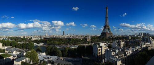 Paris, Eifelio Bokštas, Panoraminis, Miestas, Vaizdas