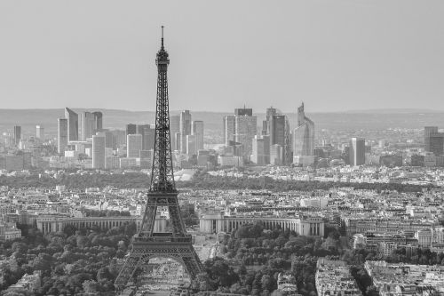Paris,  France,  Eifelio Bokštas,  Lankytinos Vietos,  Miesto Vaizdas,  Bokštas