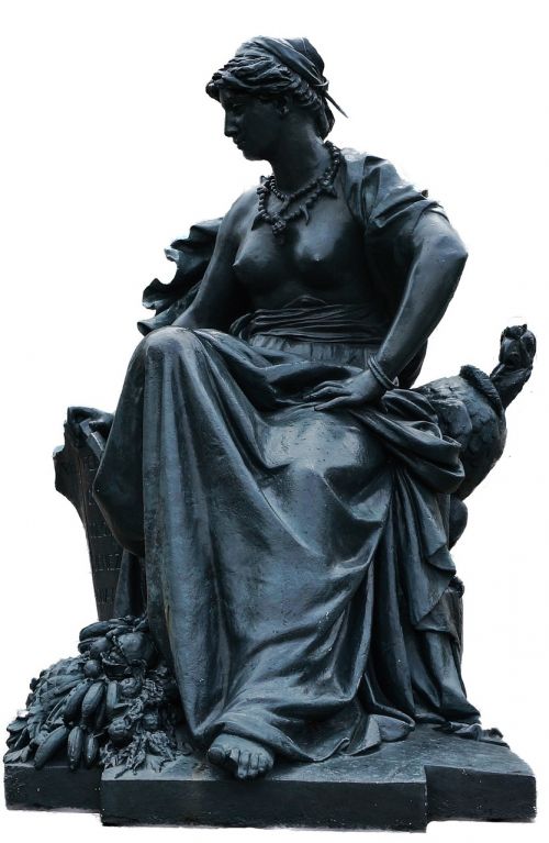 Paris, Statula, Menas, Figūra, Skulptūra, Metalas, Moteris