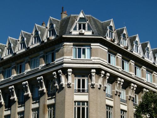 Paris, France, Pastatas, Architektūra, Dangus, Lauke