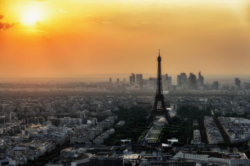 Paris, Panorama, Dusk, Miesto Panorama, Twilight, Saulėlydis, Naktis, France, Dangoraižis, Eifelio Bokštas, Orientyras, Turistinis, Turizmas, Vaizdingas, Vaizdas, Kelionė, Miesto, Architektūra, Šviesa, Didmiestis, Pastatai, Europa