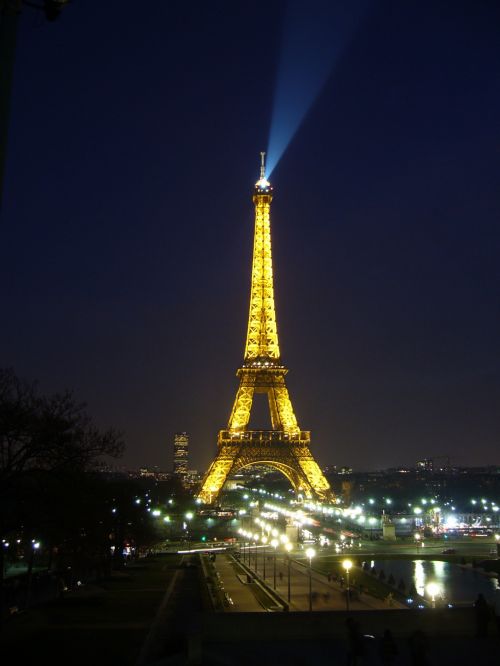 Paris,  France,  Europa,  Eifelis,  Bokštas,  Naktis,  Miestas,  Paris Eifelio Bokštas