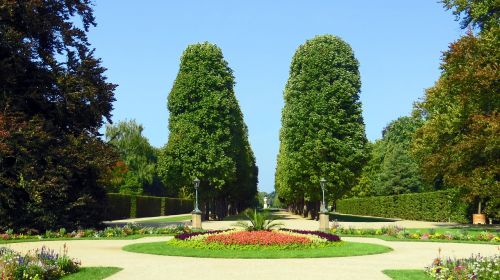 Parkas, Pilies Parkas, Pillnitz, Schlossgarten, Žalia Zona, Drezdenas