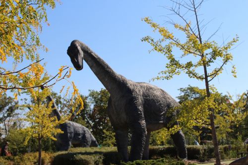 Parkas, Dinozauras, Priešistorė, Modelis, Kelionė, Turizmas, Niagaros Krioklys, Kanada, Dinozaurų Parkas