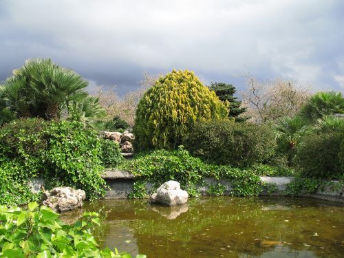 Parkas,  Ežeras,  Dangus,  Estepona