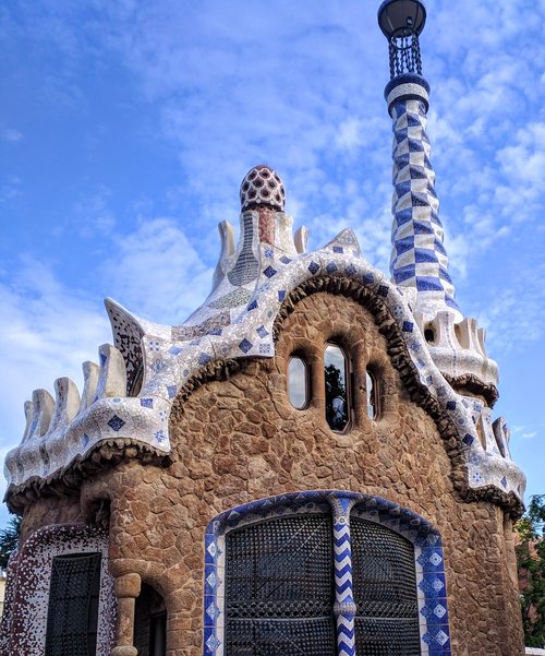 Park Guell,  Gaudi,  Architektūra,  Barselona,  Katalonija,  Žymus Objektas,  Unesco
