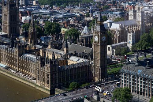 Parlamentas, Londonas, Architektūra, Westminster