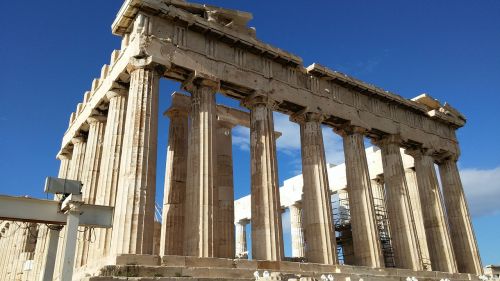 Partenonas, Atėnas, Graikija, Graikai, Senovės, Athena