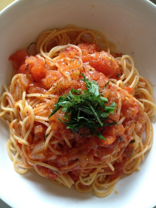 Makaronai, Pomidoras, Raudonas Padažas, Vegetariškas, Naples Šaltinis, Maistas, Ispanų, Virtuvė