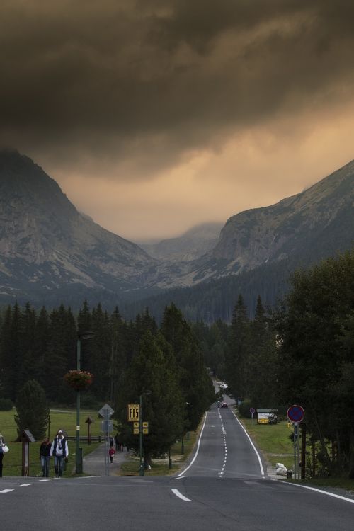 Kelias, Kalnai, Slovakija, Šalis, Gamta
