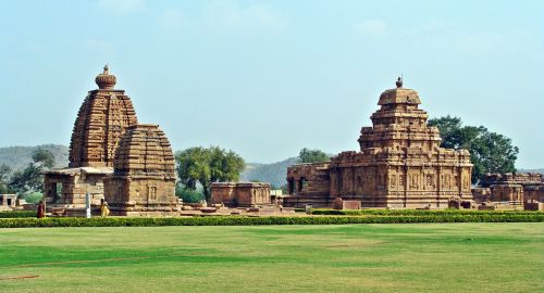Pattadakal, Unesco Pasaulio Paveldas, Karnataka, Indija, Šventyklos, Paminklai, Architektūra, Šventykla