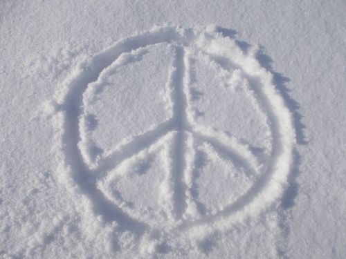 Taika, Simbolis, Taikos Ženklas