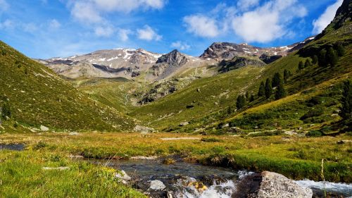 Pedertal, Kraštovaizdis, Kalnai, Kalnų Peizažas, Alpių, Italy