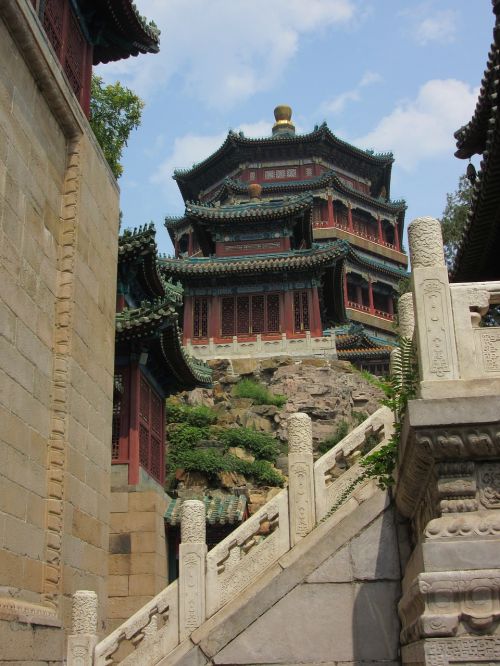 Pekin, Vasaros Rūmai, Pagoda, Kinija, Kinai, Kinietiška Architektūra, Kinijos Istorija, Istorija