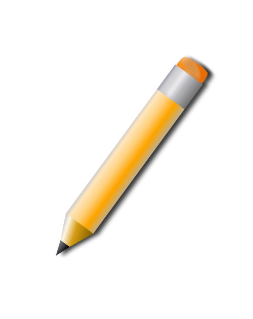 Pieštukas, Rašiklis, Rašyti, Biuras, Pastaba, Nemokama Vektorinė Grafika