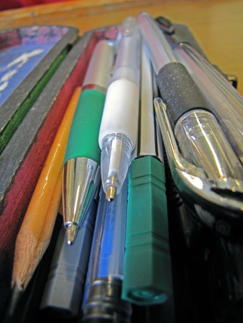 Pieštukas, Rašiklis, Rašikliai, Pieštukų Dėklas, Mokymasis